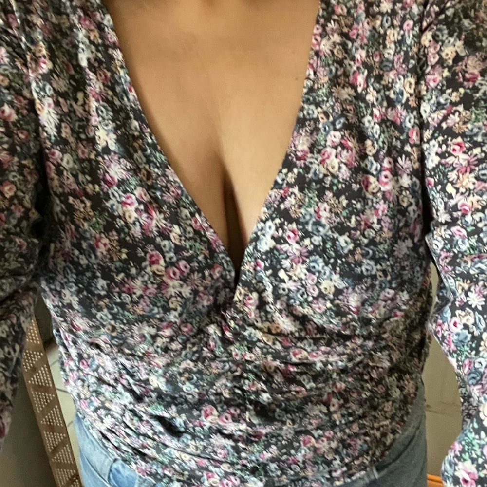 Floral Crop Top